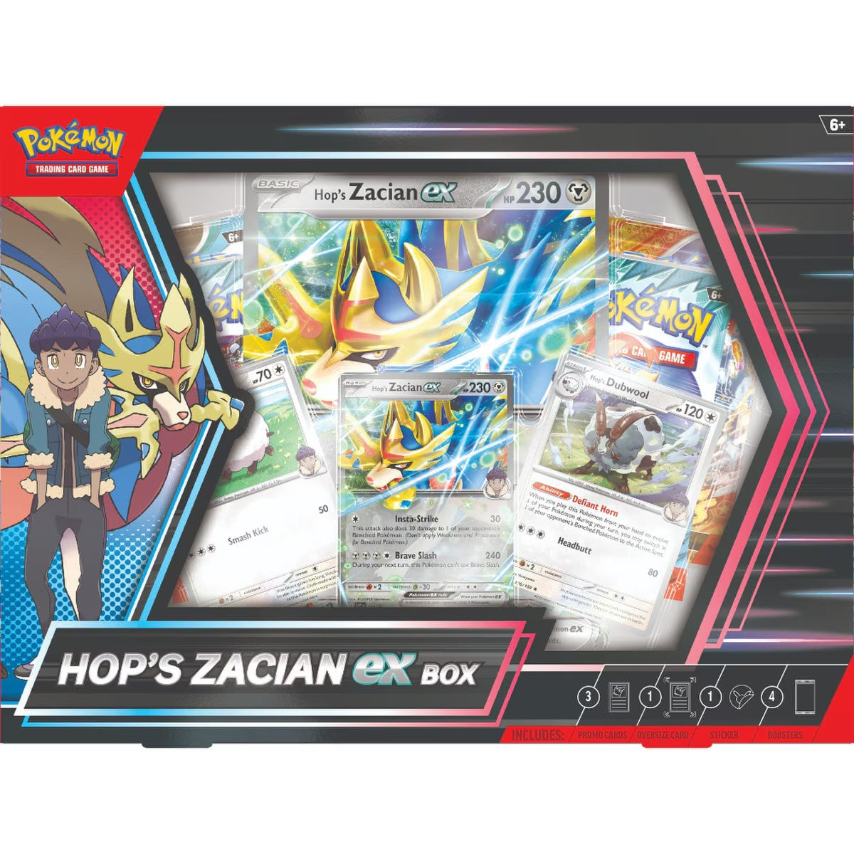 Flash !!RIP Nship only !!! HOP’S ZACIAN EX BOX