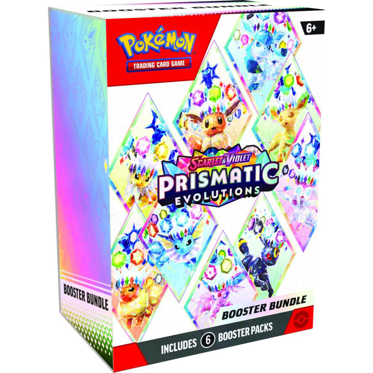 !!!!!!RIP N SHIP ONLY 4 per person!!!!POKÉMON: SCARLET & VIOLET PRISMATIC EVOLUTIONS: BOOSTER BUNDLE