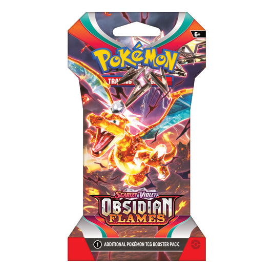 Pokémon: Scarlet & Violet 3: Obsidian Flames Sleeved Booster