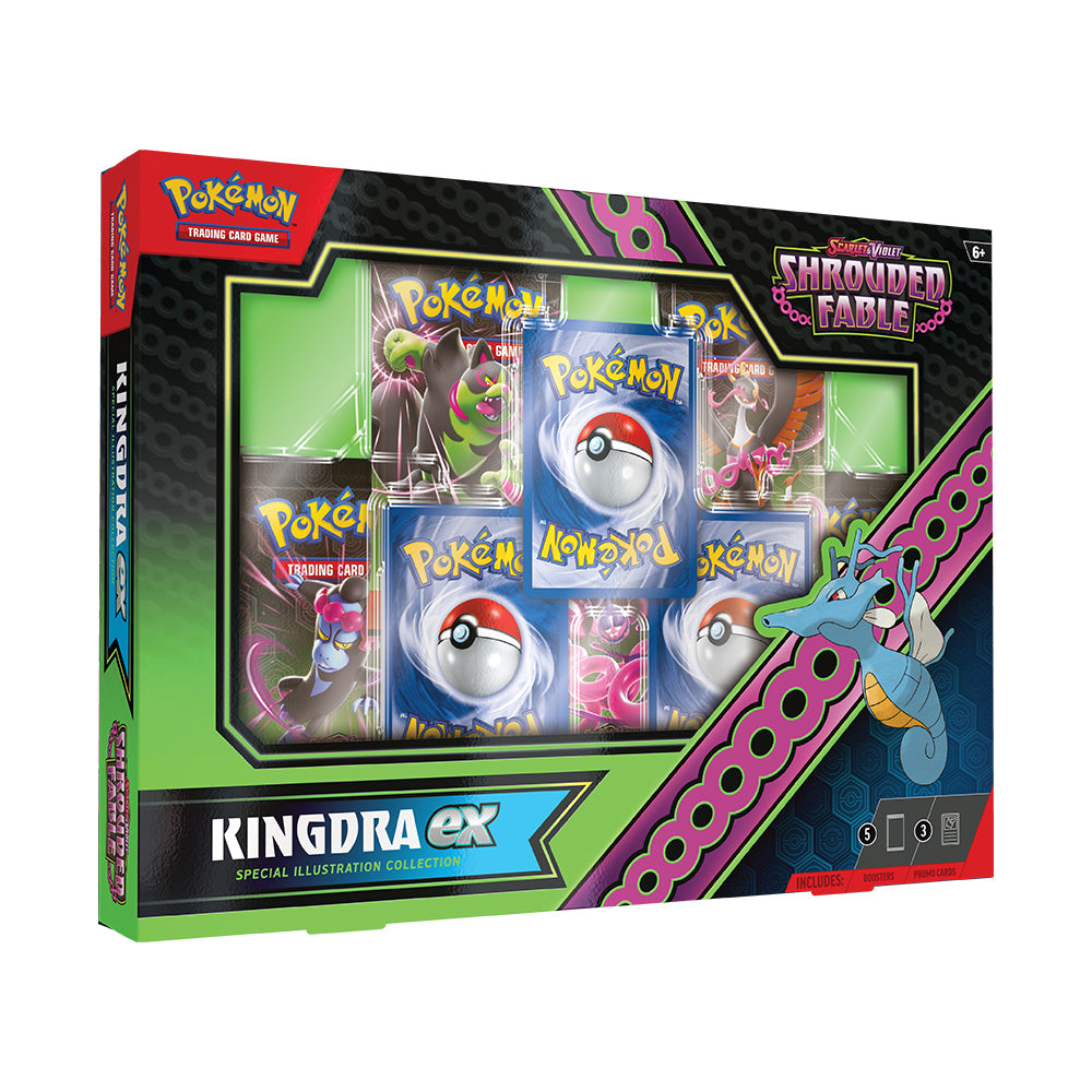 !!! Rip N Ship ONLY !!! Pokémon TCG Scarlet & Violet - Shrouded Fable Kingdra ex Special Illustration Collection