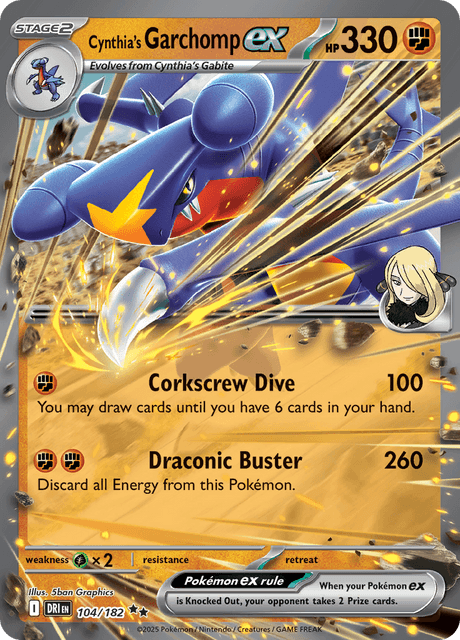Cynhia's Garchomp Ex