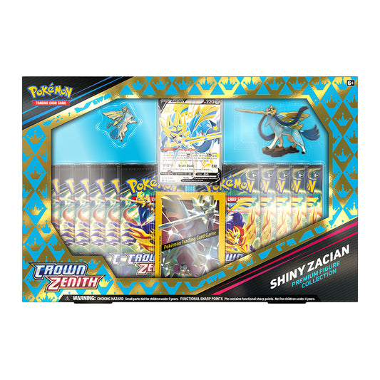 pokemon crown zenith shiny zacian premium collection box for sale the jokers house