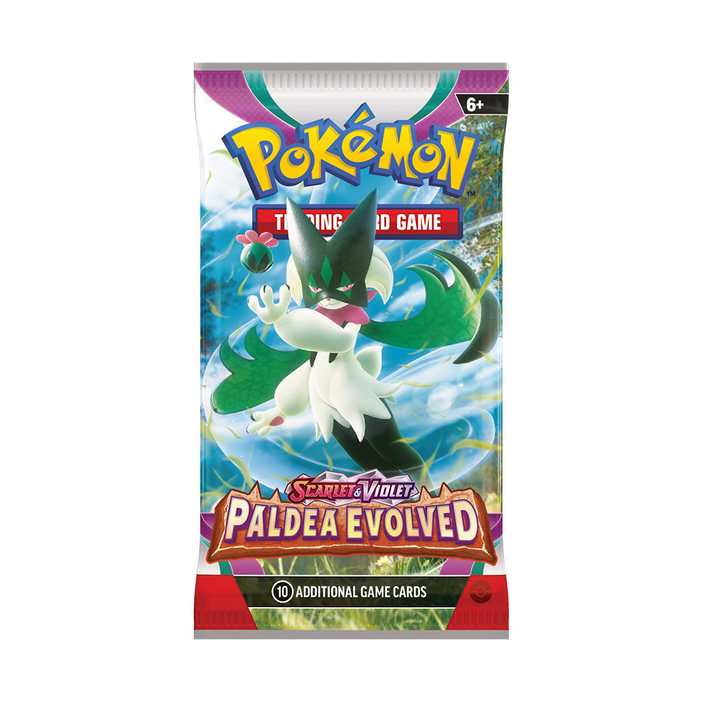 pokemon scarlet and violet paldea evolved booster pack