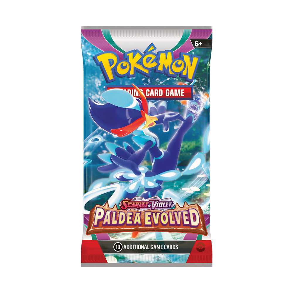 pokemon scarlet and violet paldea evolved booster pack