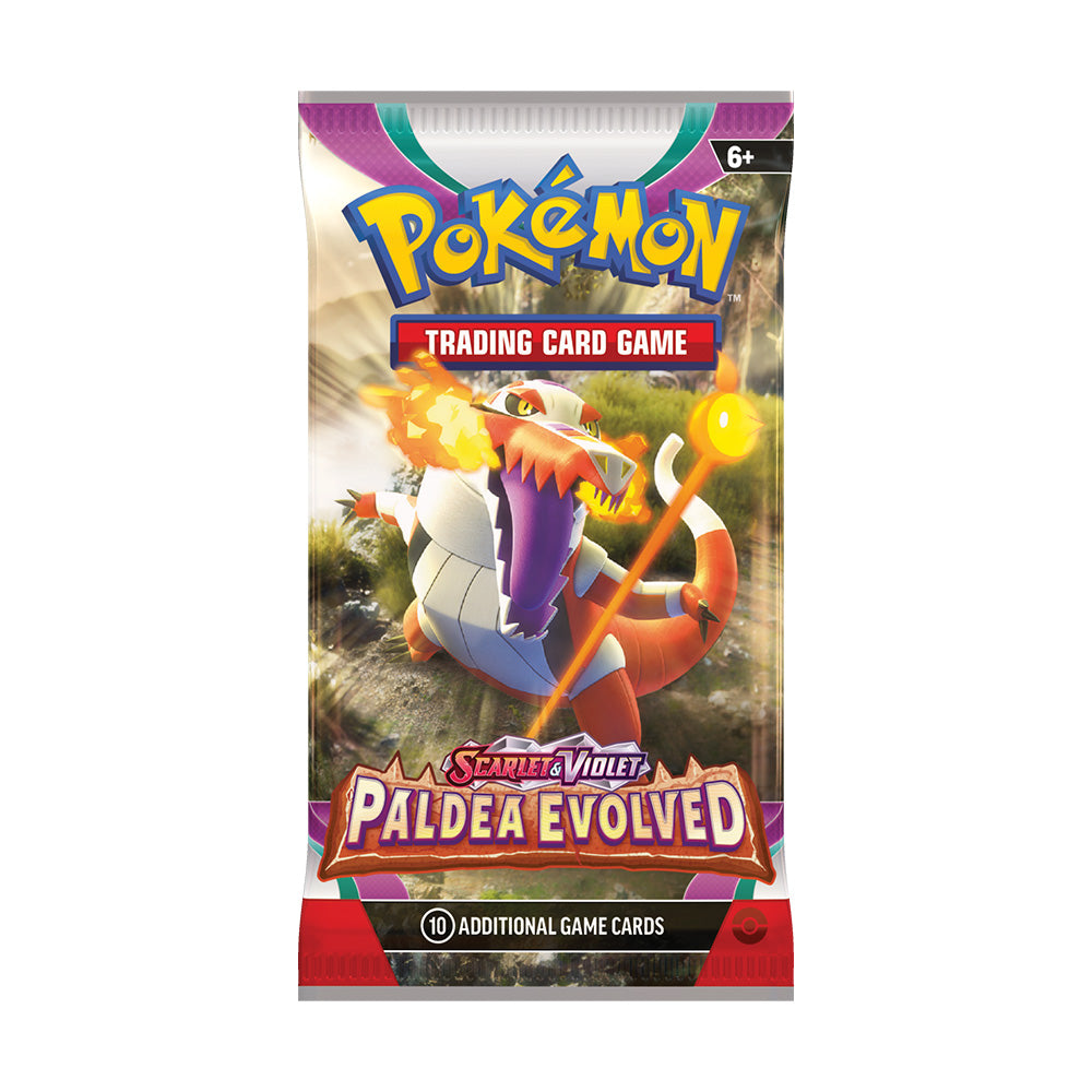 pokemon scarlet and violet paldea evolved booster pack