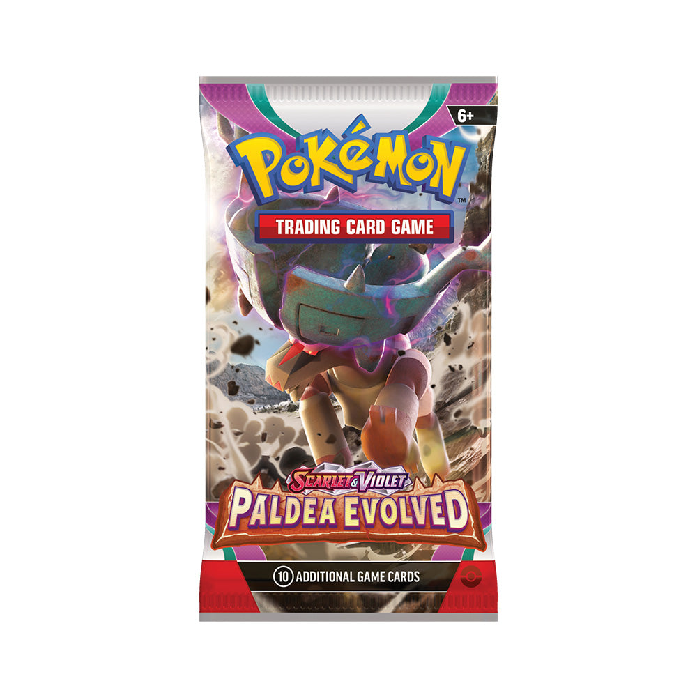 pokemon scarlet and violet paldea evolved booster pack