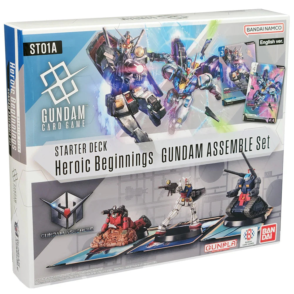 Gundam Card Game: Gundam Assemble Starter Deck - Heroic Beginnings (ST01A)