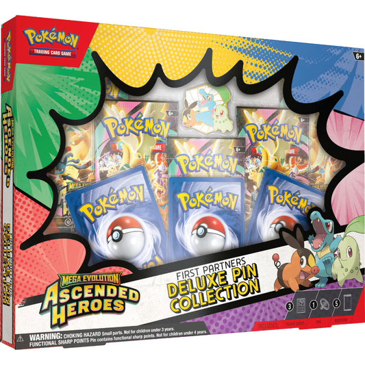 !!!Rip N Ship only 4 per person !!!!!Ascended Heroes First Partners Deluxe Pin Collection