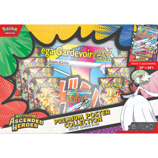 !!!RIP NSHIP ONLY!!!!3 per personPokémon TCG: Mega Evolution–Ascended Heroes Premium Poster