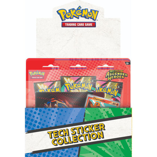 !!!!Rip N Ship only!!!!Pokémon TCG: Mega Evolution–Ascended Heroes - Tech Sticker Collection (4 per person)