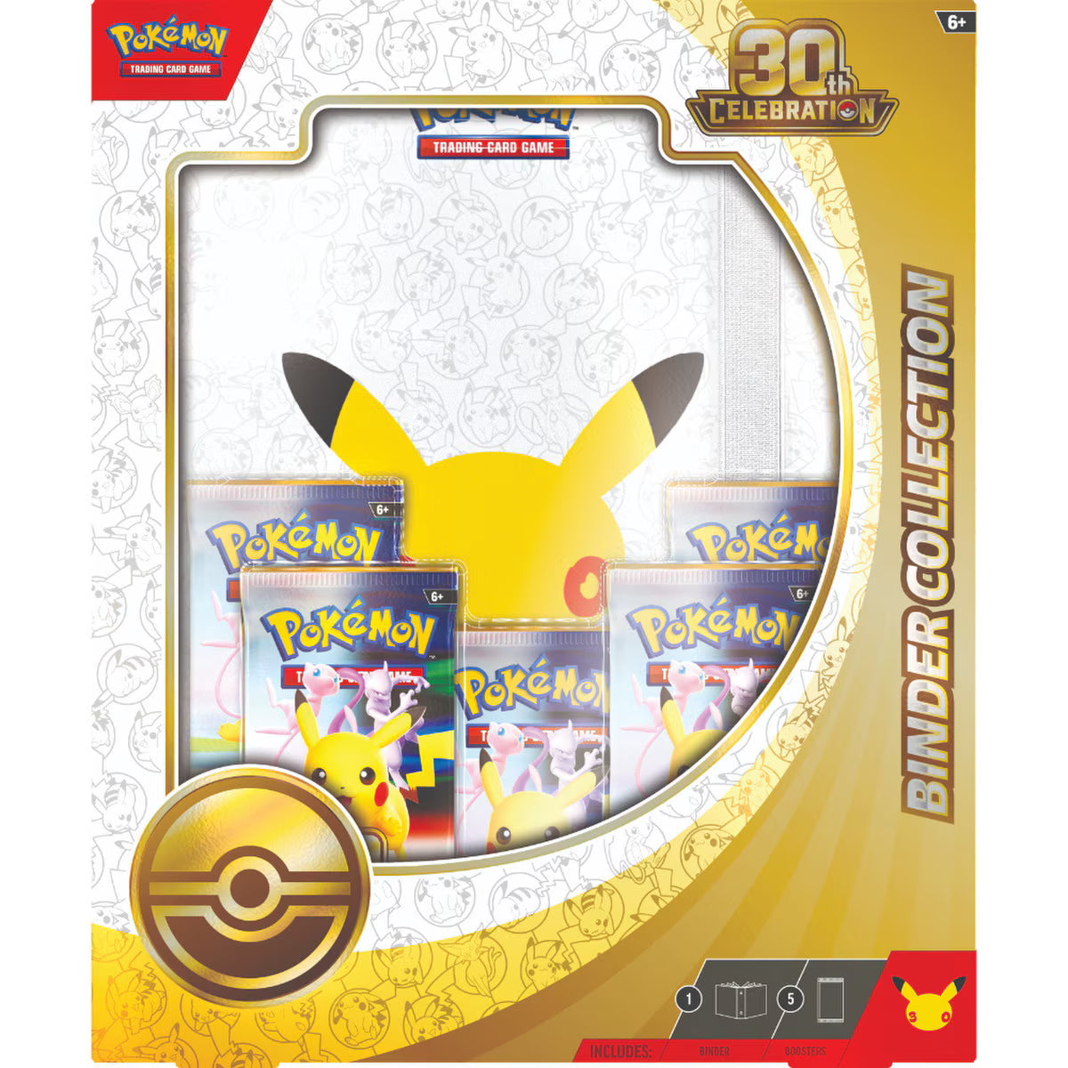 !!! RIP N SHIP!!!!!!POKÉMON TCG 30TH CELEBRATION - BINDER COLLECTION