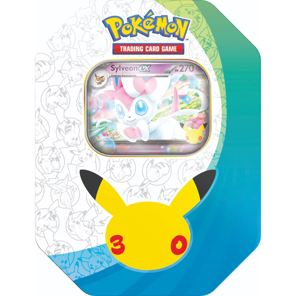 !!! RIP N SHIP!!!Pokémon TCG 30th Celebration - ex Tin (Sylveon/Greninja).  2 tins per