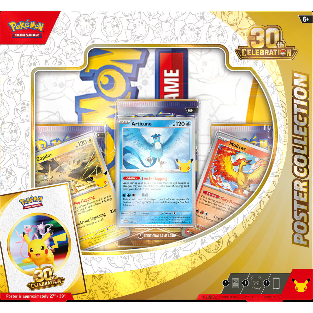 !!!! RIP N SHIP !!!!!POKÉMON TCG 30TH CELEBRATION - POSTER COLLECTION