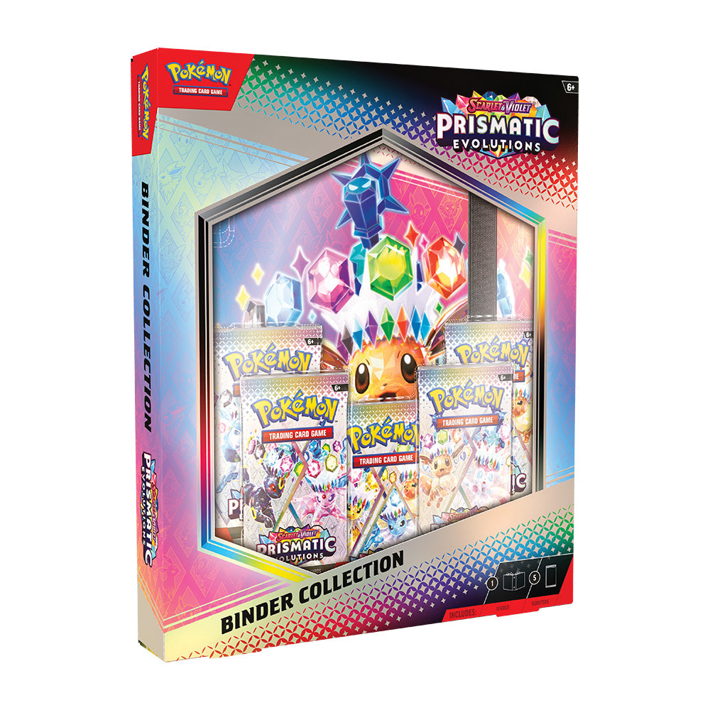 !@!!!!RIP N SHIP ONLY!!!!!!2 per person!!!Pokémon: Scarlet & Violet Prismatic Evolutions: Binder Collection