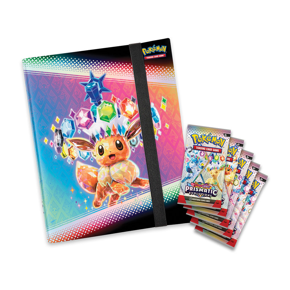 !@!!!!RIP N SHIP ONLY!!!!!!2 per person!!!Pokémon: Scarlet & Violet Prismatic Evolutions: Binder Collection