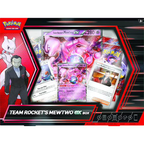 !!! RIP NShip only !!!!POKÉMON: TEAM ROCKET’S MEWTWO EX BOX