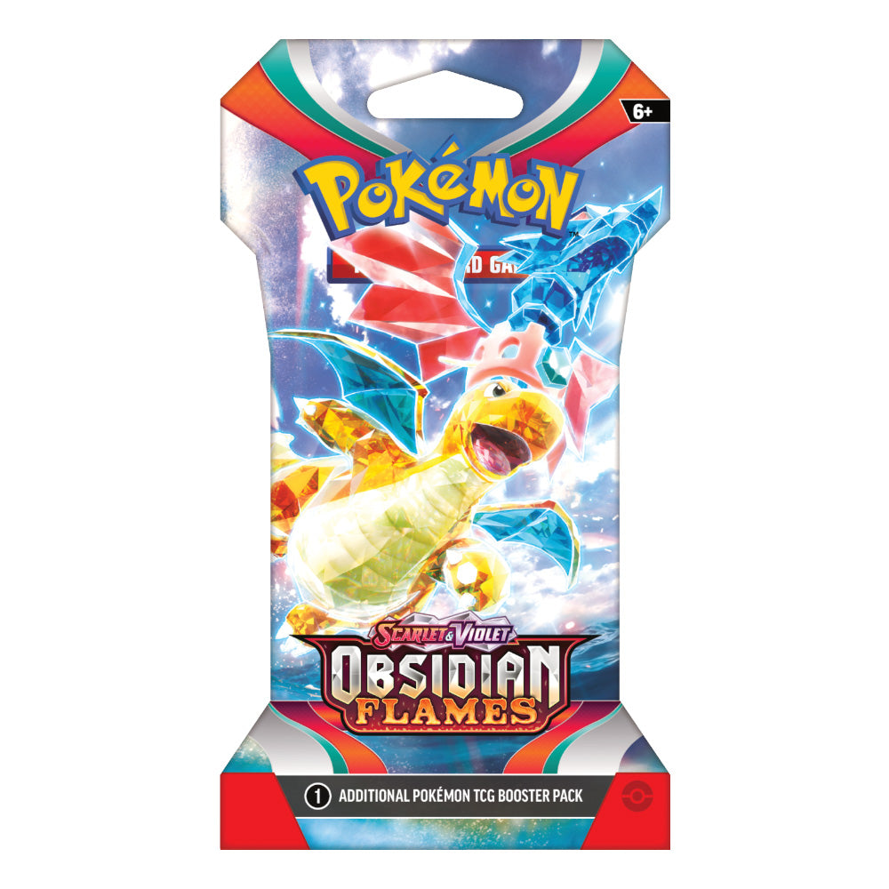 Pokémon: Scarlet & Violet 3: Obsidian Flames Sleeved Booster