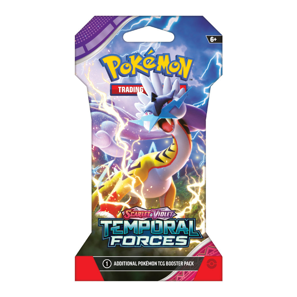 Pokémon: Scarlet &amp; Violet 5: Temporal Forces - Sleeved Boosters