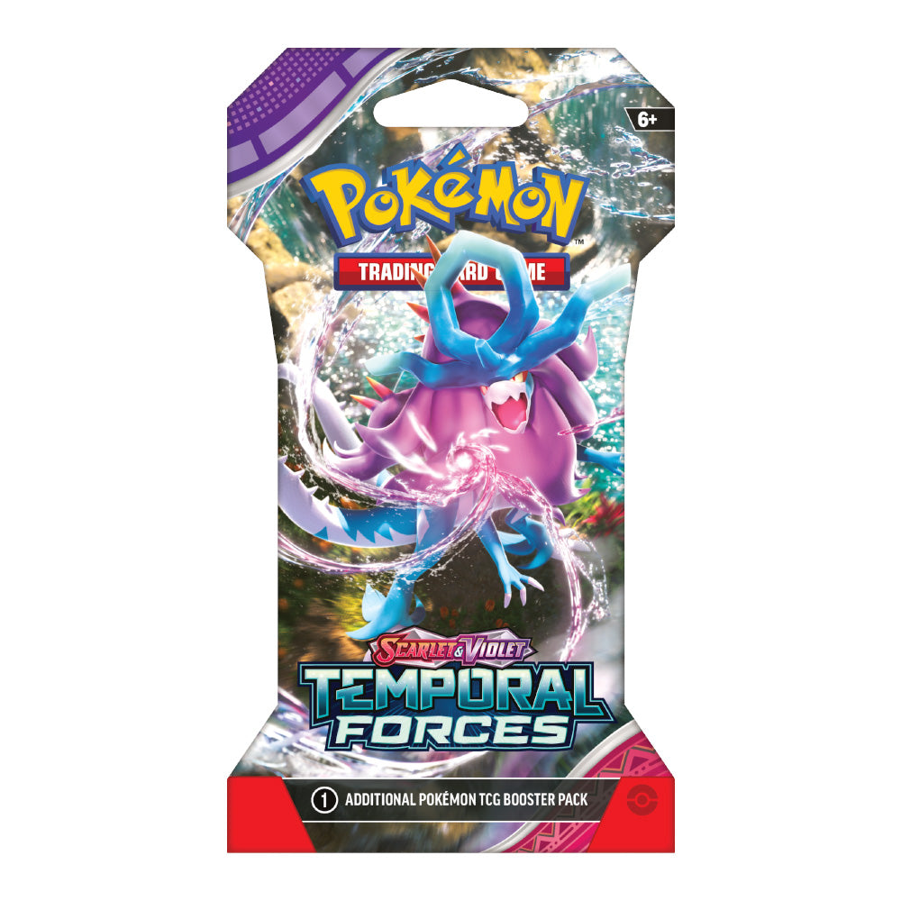 Pokémon: Scarlet &amp; Violet 5: Temporal Forces - Sleeved Boosters