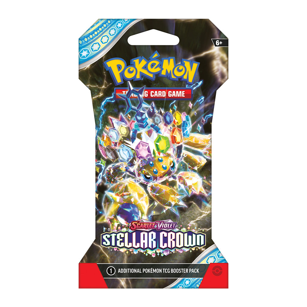 Pokémon: Scarlet &amp; Violet 7: Stellar Crown - Sleeved Boosters