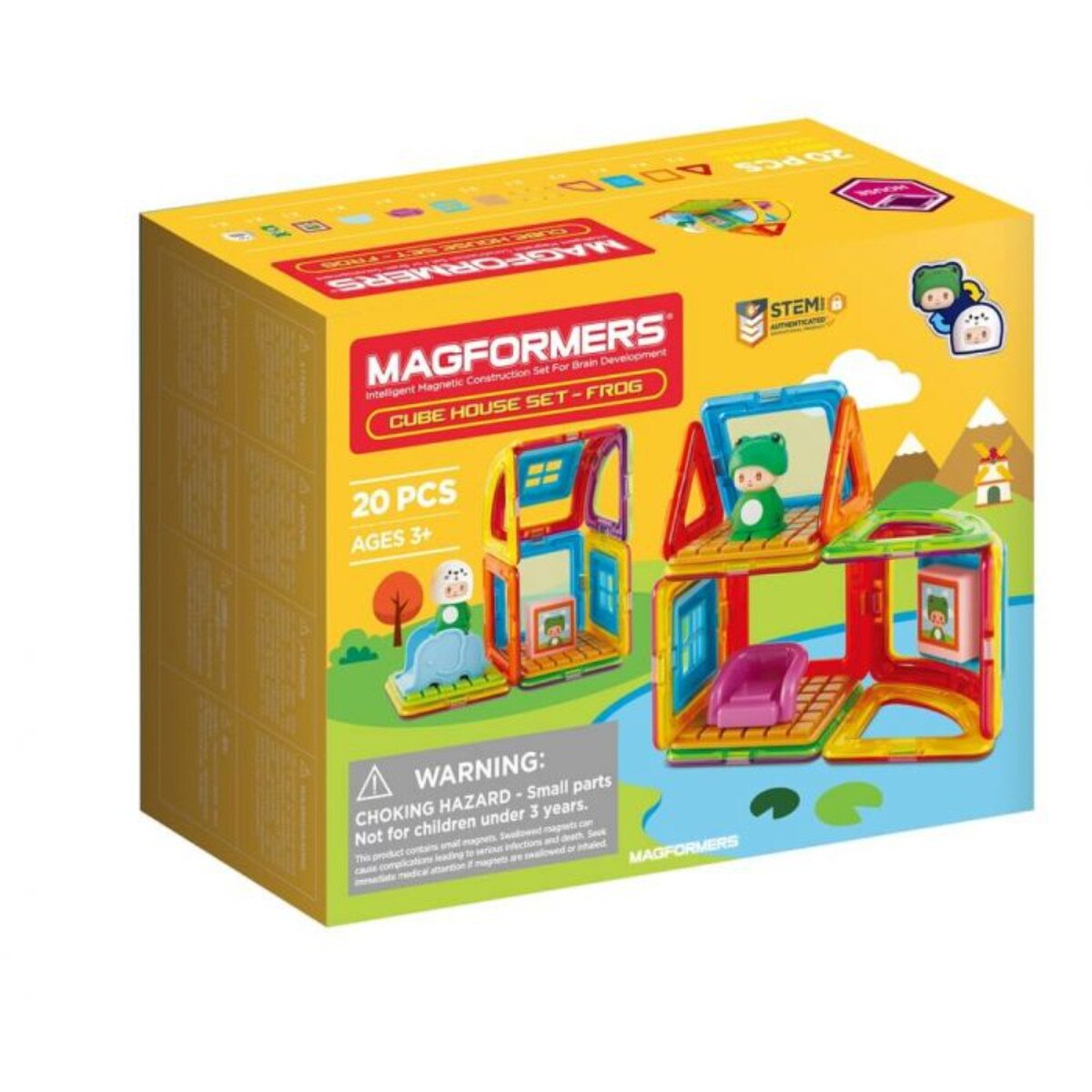 Magformers Cube House Set- Frog