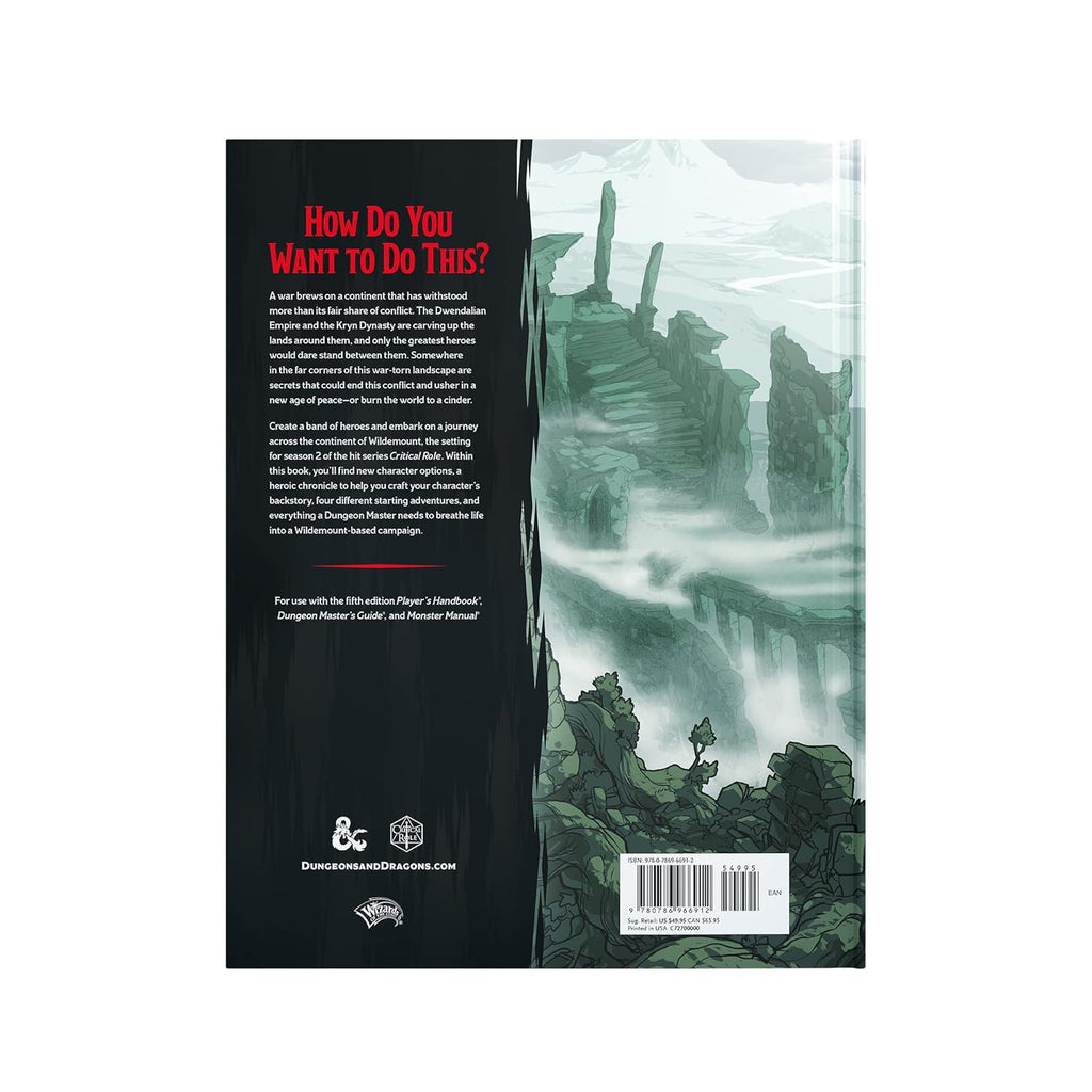 D&D: Explorer's Guide to Wildemount