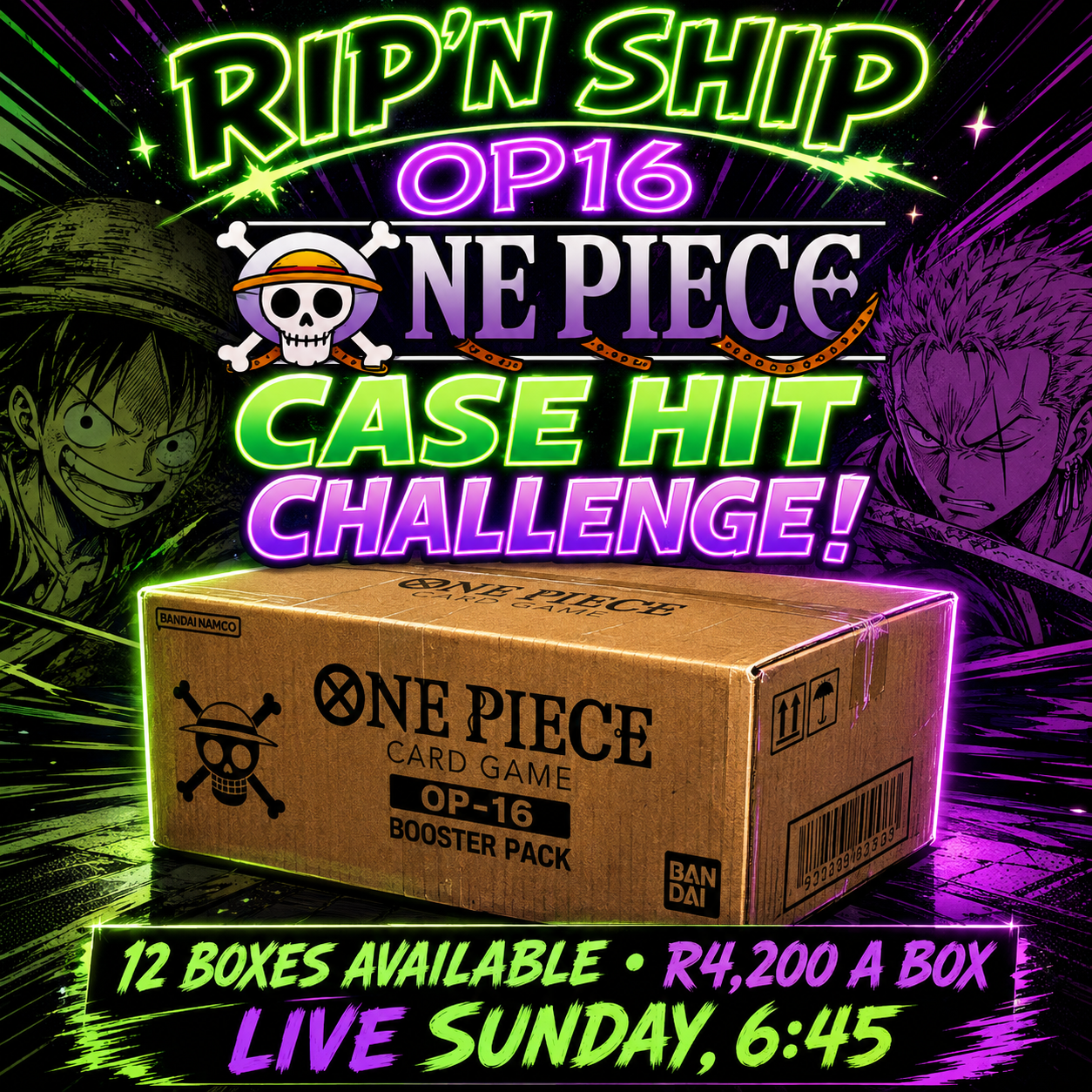 RIP NShip ONLY!!! OP16case hit challenge 2.0!!