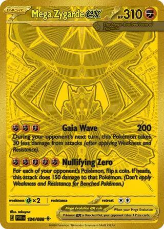 Mega Zygarde ex 124/088