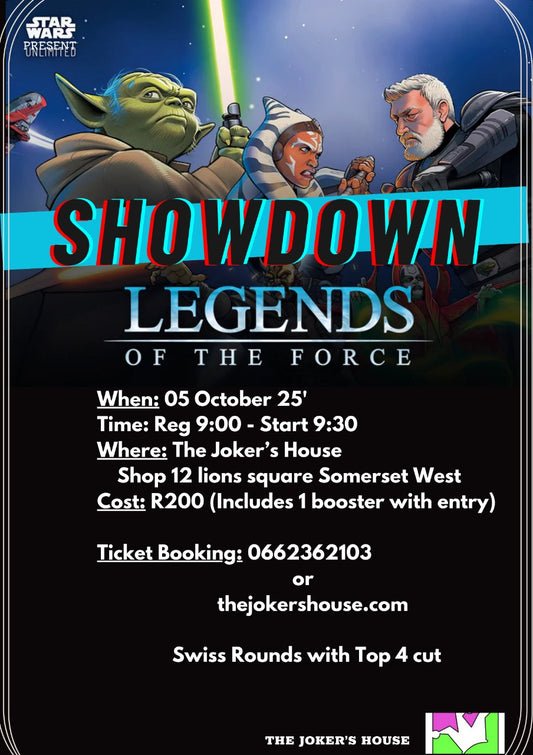 Star wars unlimted LOTF store showdown 5th october