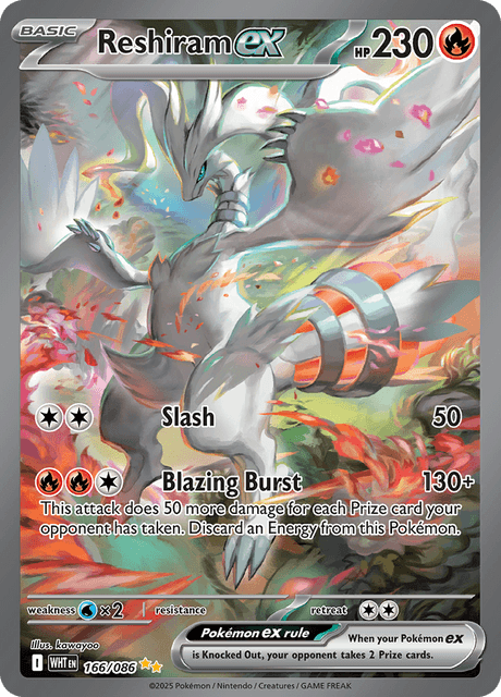 Reshiram ex 166/086