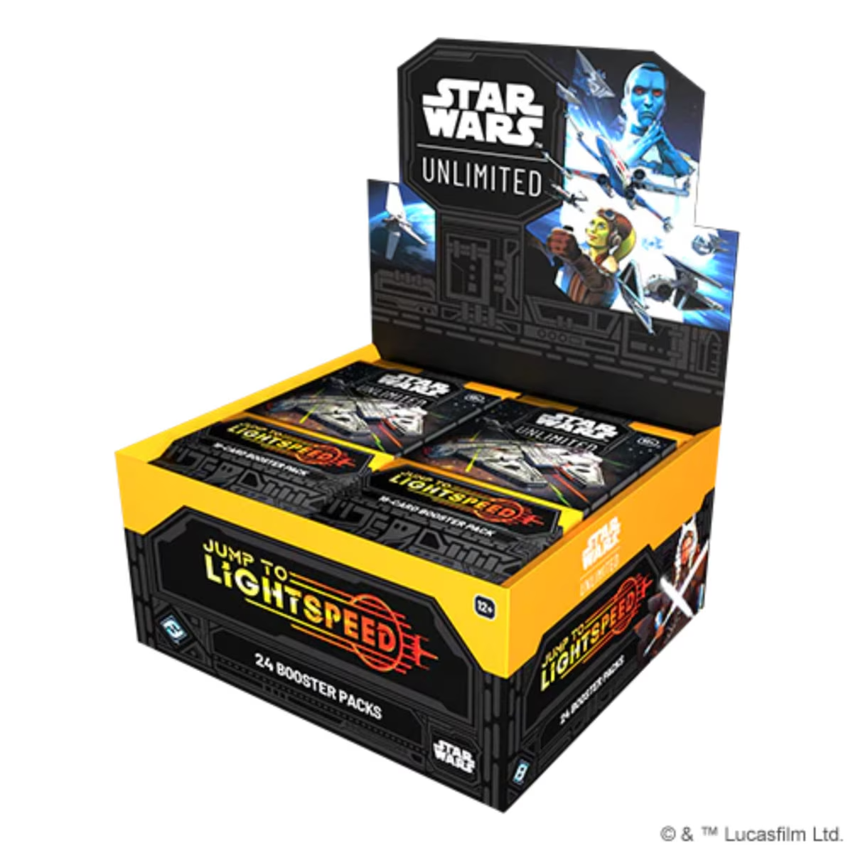 !!!!RIP N SHIP ONLY!!!!Star Wars: Unlimited - Jump to Lightspeed Booster Pack