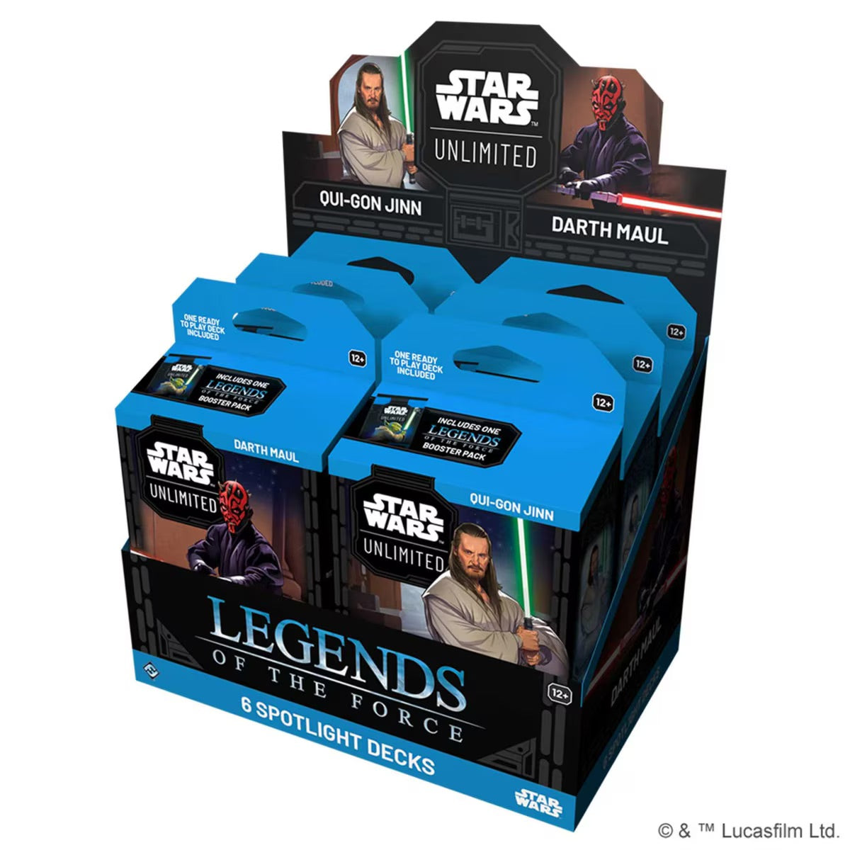 STAR WARS: UNLIMITED - LEGENDS OF THE FORCE SPOTLIGHT DECK