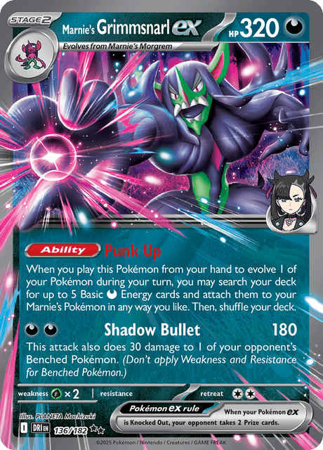 Marnie's Grimmsnarl Ex