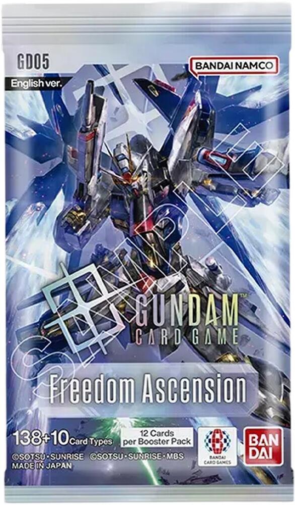 Gundam Card Game GD05 Freedom Ascension Booster Pack