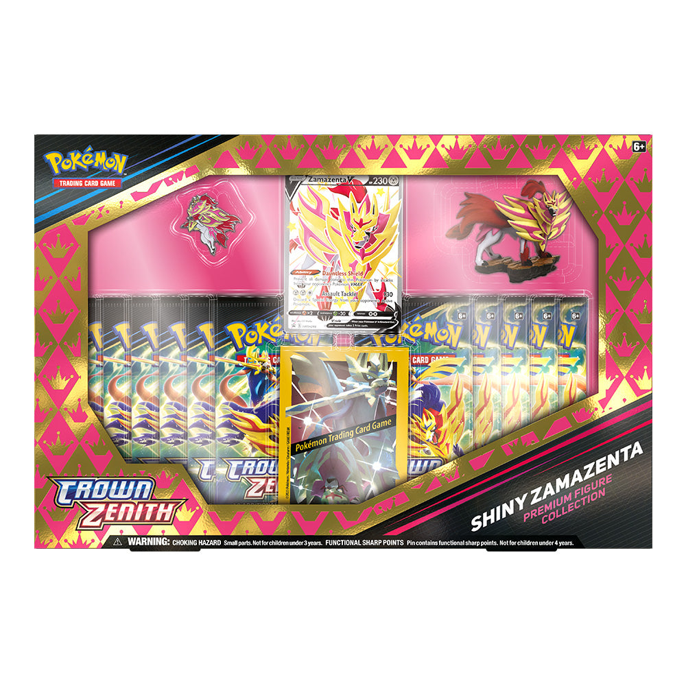 pokemon crown zenith shiny zacian premium collection box for sale the jokers house