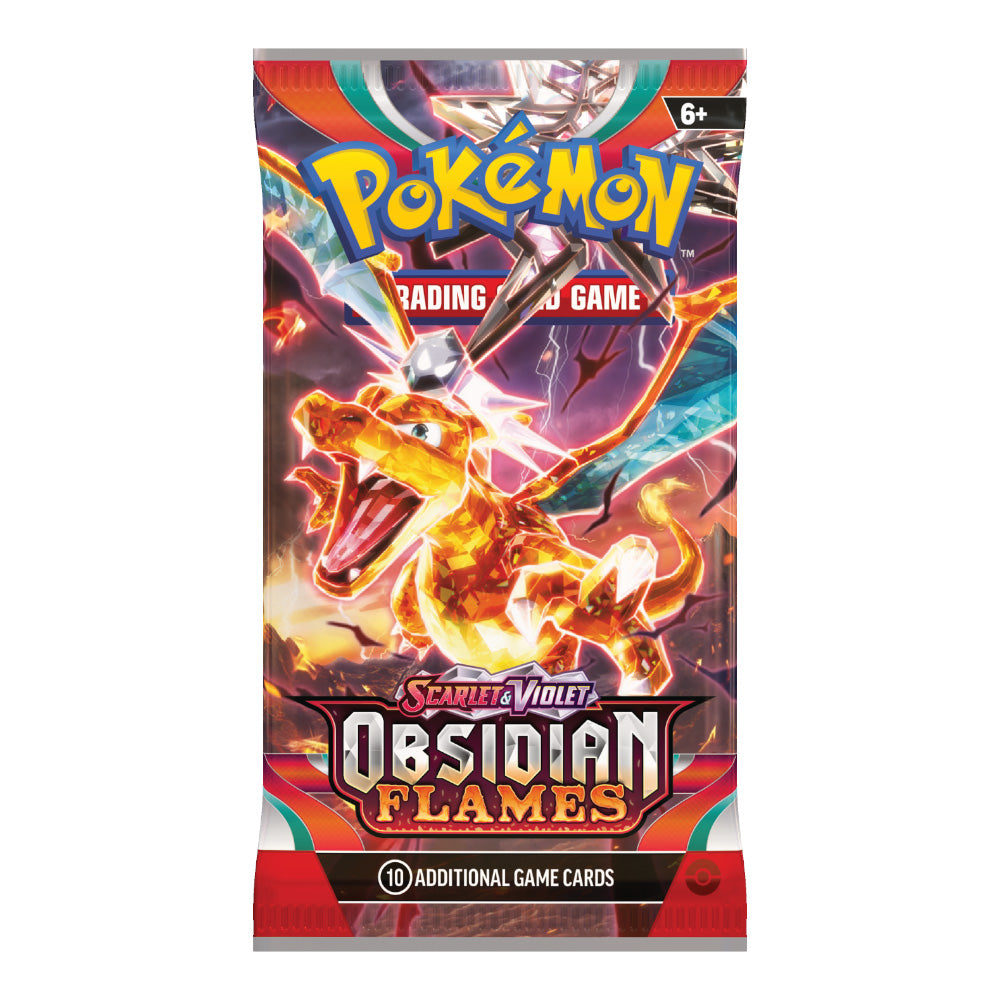 Tripack Pokémon/3 boosters Pokémon Ecarlate et Violet Flammes obsidiennes  neuf scellé - Pokemon