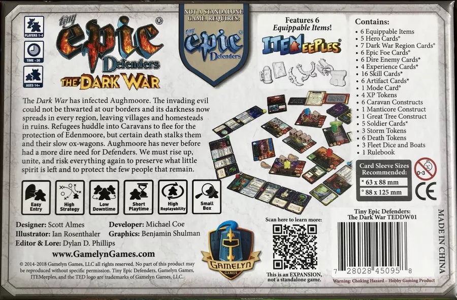 Tiny Epic Defenders - The Dark War