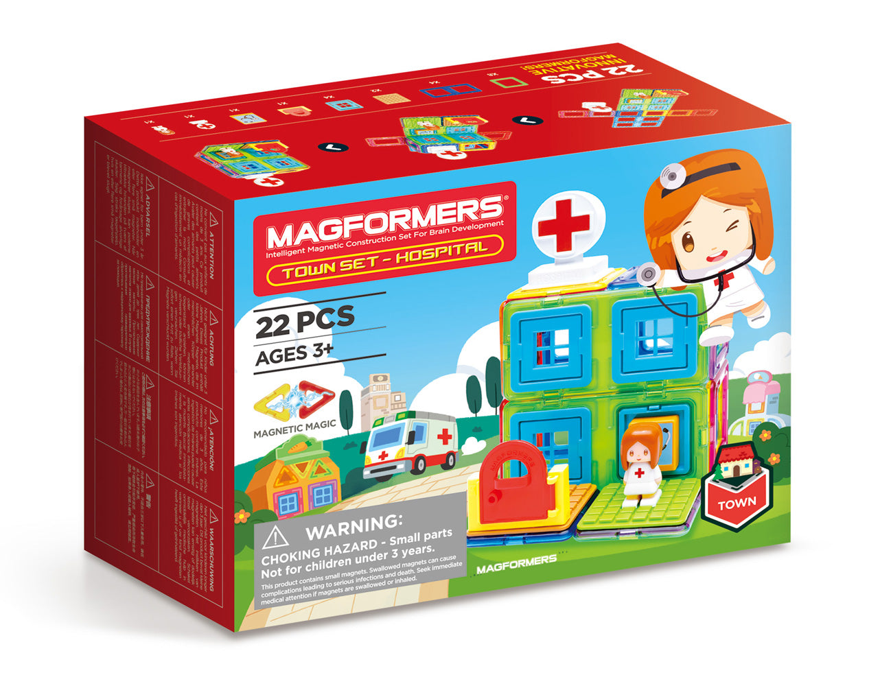 Magformer Town Set- Hospital