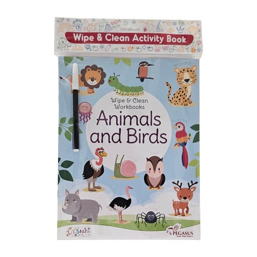 Popcorn - Wipe & Clean - Animals