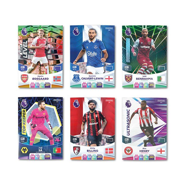 Panini 2024 Premier League Adrenalyn XL Trading Cards Eco Booster