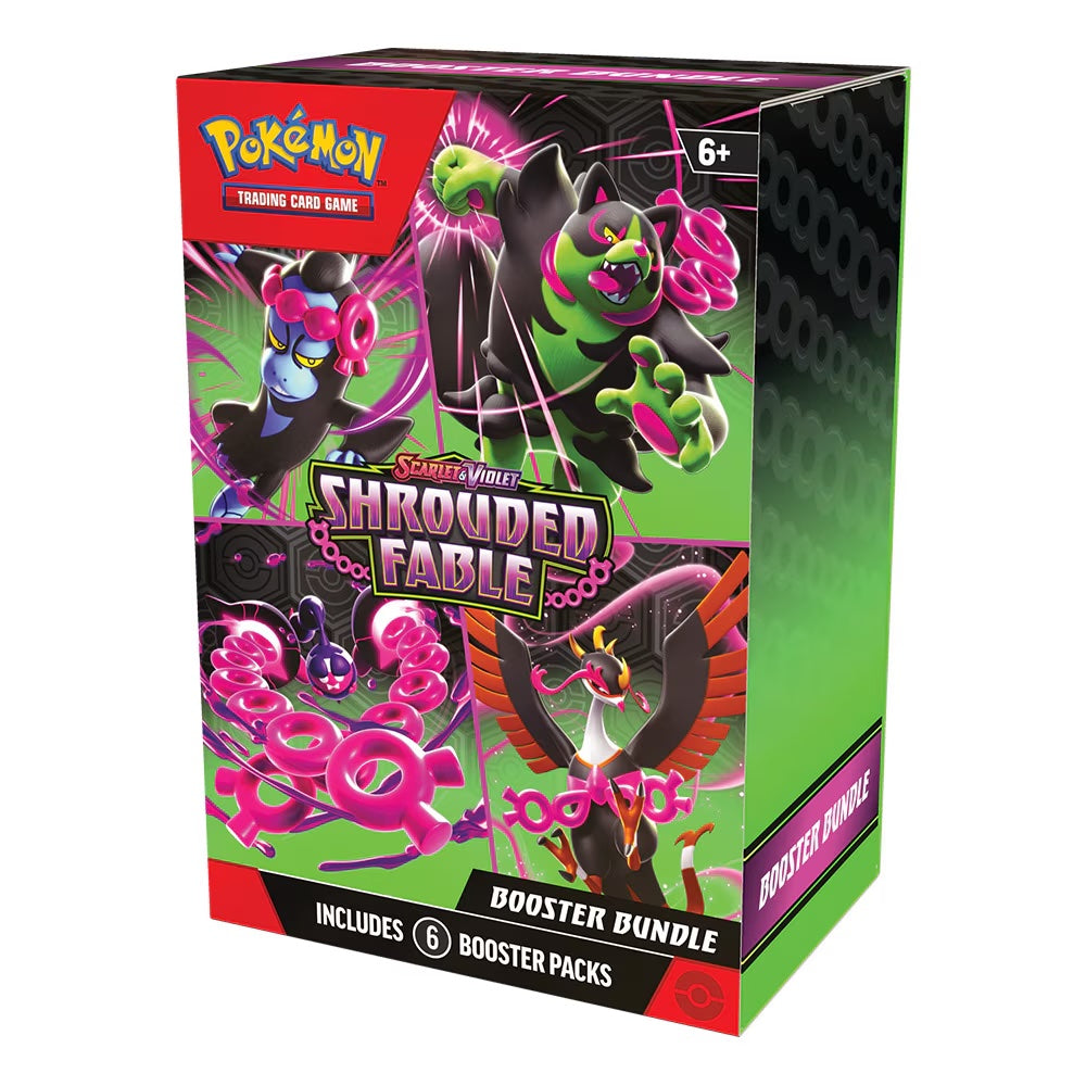 Pokémon: Scarlet &amp; Violet 6.5: Shrouded Fable Booster Bundle