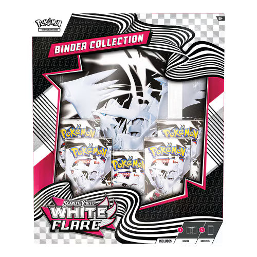 White Flare Binder Collection